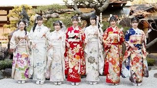 NMB48、泉綾乃ら7人華やかな振り袖姿披露「大阪から世界へ笑顔と元気を届けたい」[Japanese sports