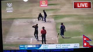 nepal vs namibia live cricket