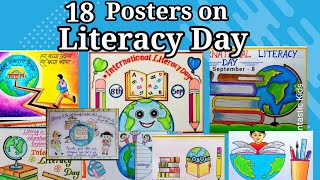 Literacy Day Posters 2023, International Literacy Day Drawing