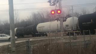 (Awesome Horn show) CN 5721 W/ K3L CN 2521 Went Through Range Rd