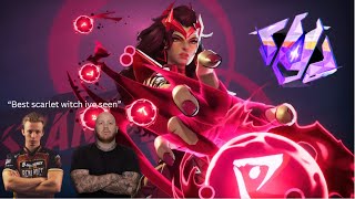 TIMTHETATMAN AND JAY3 react to #1 SCARLET WITCH! (HIGH ELO)