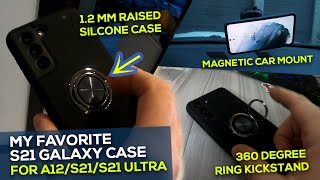 * Best S21 Phone Cases * JAME S21 Magnetic Case - S21 Phone Case with Ring Holder