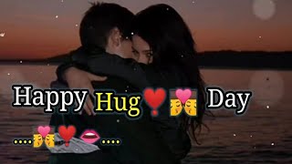 Happy Hug Day👨‍❤️‍💋‍👨|| Hug Day Shayari Status ❣️|| Hug Day Status 😘||Beautiful Shayari Status