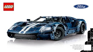 LEGO instructions - Technic - 42154 - 2022 Ford GT