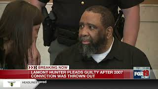 Lamont Hunter pleads guilty after 2007 conviction was thrown out