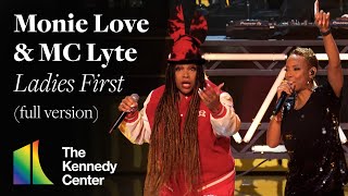 MC Lyte, Monie Love, and D-Nice perform "Ladies First" for Queen Latifah | Kennedy Center Honors