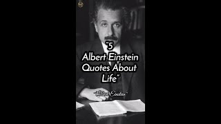 5 Albert Einstein Quotes About Life #shorts #short #shortvideo #shortquotes #alberteinstein #quotes