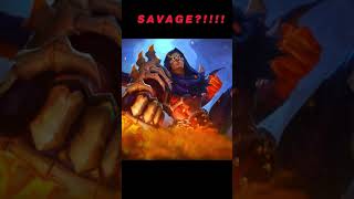 SAVAGE 💔 WHEN YOU HAVE LOTS OF DAMAGE BUT ENEMY ... 🙁 SHORTS#