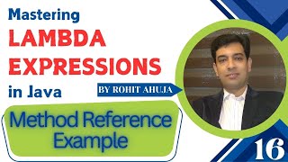 Example 9: Static Method Reference in Lambda Expressions