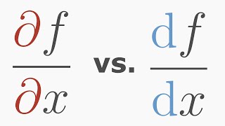 Difference Between Partial and Total Derivative