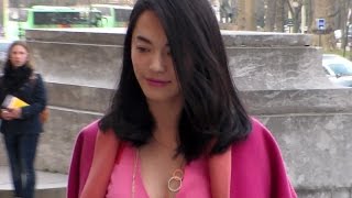 Yao CHEN 姚晨 @ Paris 10 march 2015 Fashion Week Show Shiatzy Chen