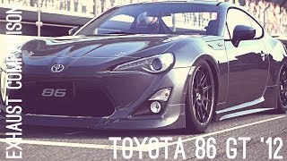 (GT6) Toyota 86 GT '12 - Exhaust Comparison