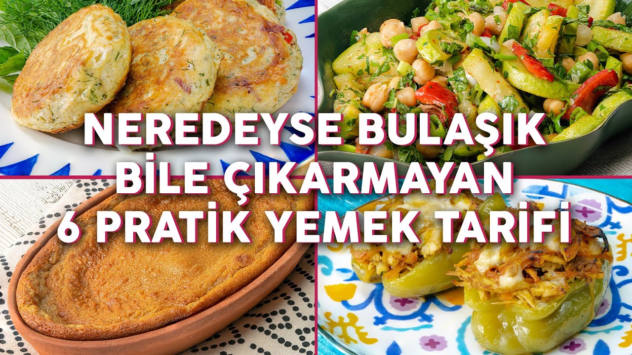 Neredeyse Bulaşık Bile Çıkarmayan 6 Pratik Yemek Tarifi - Yemek ...