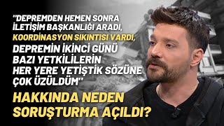 ''Depremin İkinci Günü Bazı Yetkililerin Her Yere Yetiştik Sözüne Çok Üzüldüm\