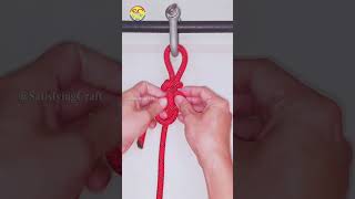 How to tie knot diy at home, rope tip tutorial ep2355