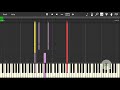 Imagine Dragons- Tiptoe (Synthesia)