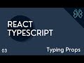 React TypeScript Tutorial - 3 - Typing Props