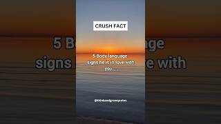 5 Body language.... #shorts #psychologyfacts #crushfact #subscribe