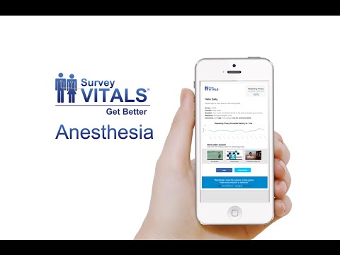 SurveyVitals Anesthesia Overview SurveyVitals Anesthesia Overview