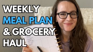 Costco and Walmart Hauls + My Weekly Meal Plan For My Family of Seven!