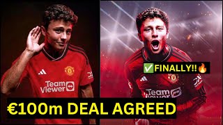 DONE ✅️ Man United Finally agree €100m Deal for STAR midfielder! Deal Complete💯! Fans Go CRAZY 😱