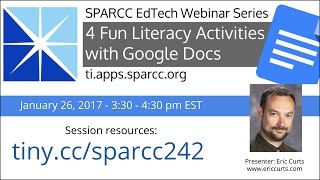 4 Fun Literacy Activities with Google Docs