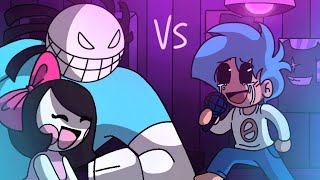girl and boy vs little boy [ twinsomnia ] FNF animation / the nightmare is near