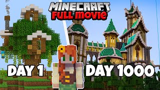 I Survived 1000 Days on  the BIGGEST Minecraft SMP - FULL MOVIE