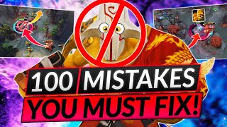 100 CARRY MISTAKES Everyone Makes - JUGGERNAUT Tips - Dota 2 Guide