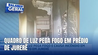 Incêndio atinge apartamento em Jurerê e mobiliza bombeiros