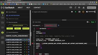 Intro to EarSketch - Python MC