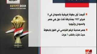 المواجهة | انفوجراف مصر وأمم إفريقيا