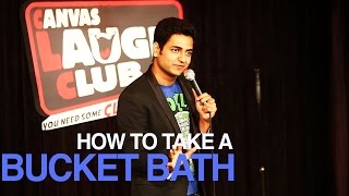 TAKING A BUCKET BATH IN INDIA : STAND UP COMEDY - Kenny Sebastian
