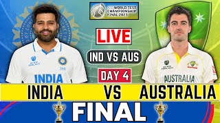 Live IND vs AUS | AUS vs IND WTC Final Live Streaming | India vs Australia Live WTC Scores Only