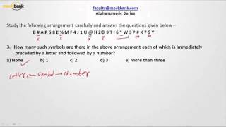 Alphanumeric Series Test 2