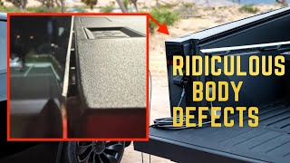 Tesla Cybertruck gets delivered with ridiculous body defects