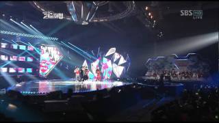 [11.12.29] 2011 가요대전(gayo daejun) B1A4 - Beautiful Target