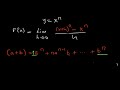 derivative of y=x^n from first principles