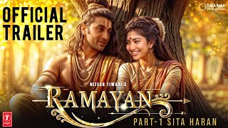 Ramayana |  Trailer |Sai Pallavi | Ranbir Kapoor | Sunny Deol |Yash |Nitesh Tiwa