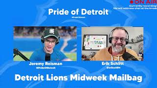 Detroit Lions Midweek Mailbag!