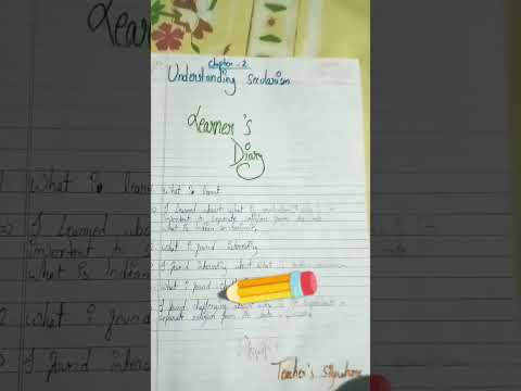 Class 8 Chapter 2 Learner's Diary Civics 🖊️🖋️ ️📝📖 - YouTube