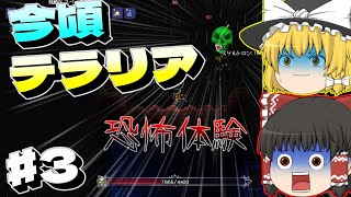 【テラリア】ボス戦で起きた信じられない恐怖体験・・・今頃テラリア#3【ゆっくり】