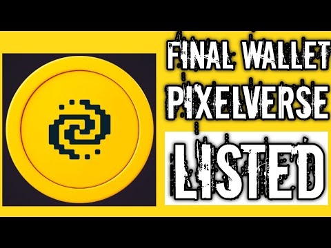 Configuración final de la billetera en Pixelverse. Debe hacerlo. Cuenta del panel. Listado de Bitget, Bybit.