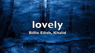 Download Billie Eilish, Khalid - lovely (Lyrics) mp3