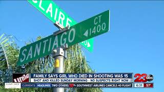 15-year-old girl identified as victim killed in South Bakersfield shooting