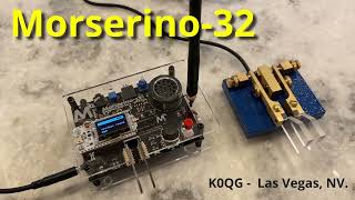 Morserino-32 Morse Code Trainer DEMO - CW Machine