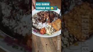 BIKIN NGILER 🤤‼️ MAKAN SEPORSI MANA CUKUP ⁉️ 😂 #youtubeshorts #nasirawon #deliciousfood #viralfood