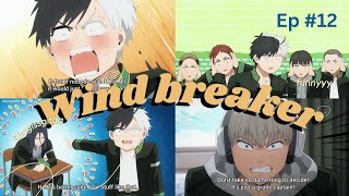 Wind breaker episode 12 | funny moments| #windbreaker #animeedits #chaotic #chibi #funnyvideos #fyp