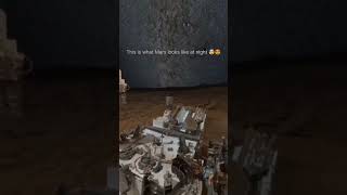 Curiosity Rover At Night On Mars Under Milky Way Part 1 #shortsfeed#shorts#viral#trending #fyp