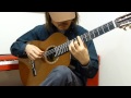 ♪Aquarela do Brasil (Ary Barroso) - Solo Guitar　♪ブラジルの水彩画（アリ・バホーゾ）－ ソロギター － 千葉幸成　【Tab ⇒ Description】